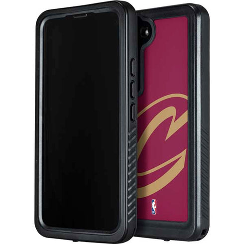 NBA Cleveland Cavaliers Large Logo Galaxy S24 Plus Waterproof Case